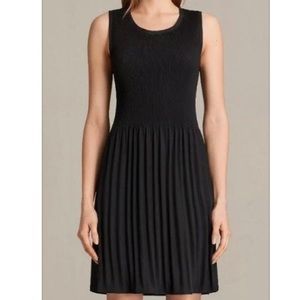 AllSaints Black Etta Dress